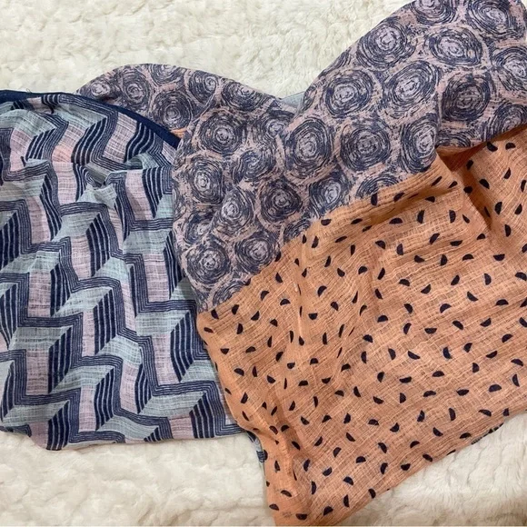 BCBGGeneration Multicolored Print Scarf - Picture 6 of 7